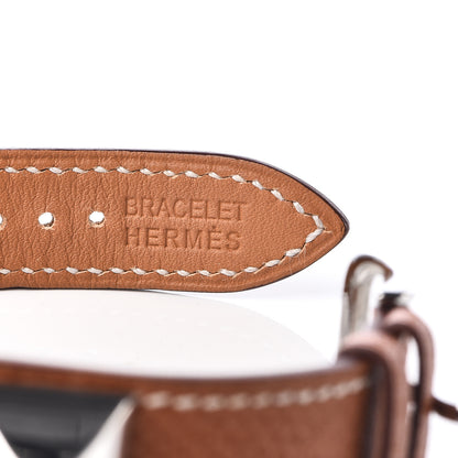 Hermes Stainless Steel Epsom 23mm Medor Quartz Watch Gold 6 of 8