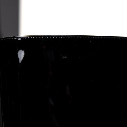 Saint Laurent Patent Knee High Boots 34.5 Black 11 of 11