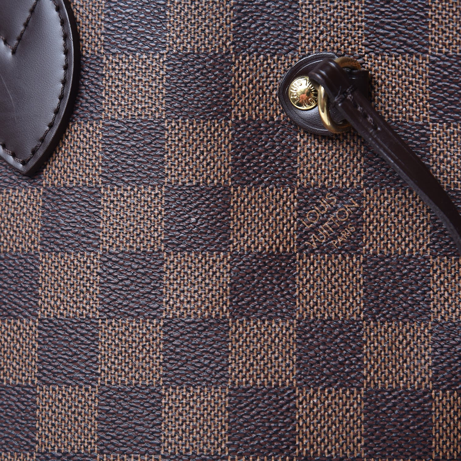 Louis Vuitton Damier Ebene Neverfull MM 12 of 13