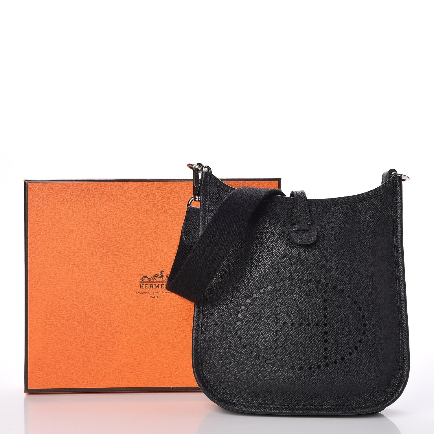 Hermes Epsom Evelyne TPM Black 7 of 7