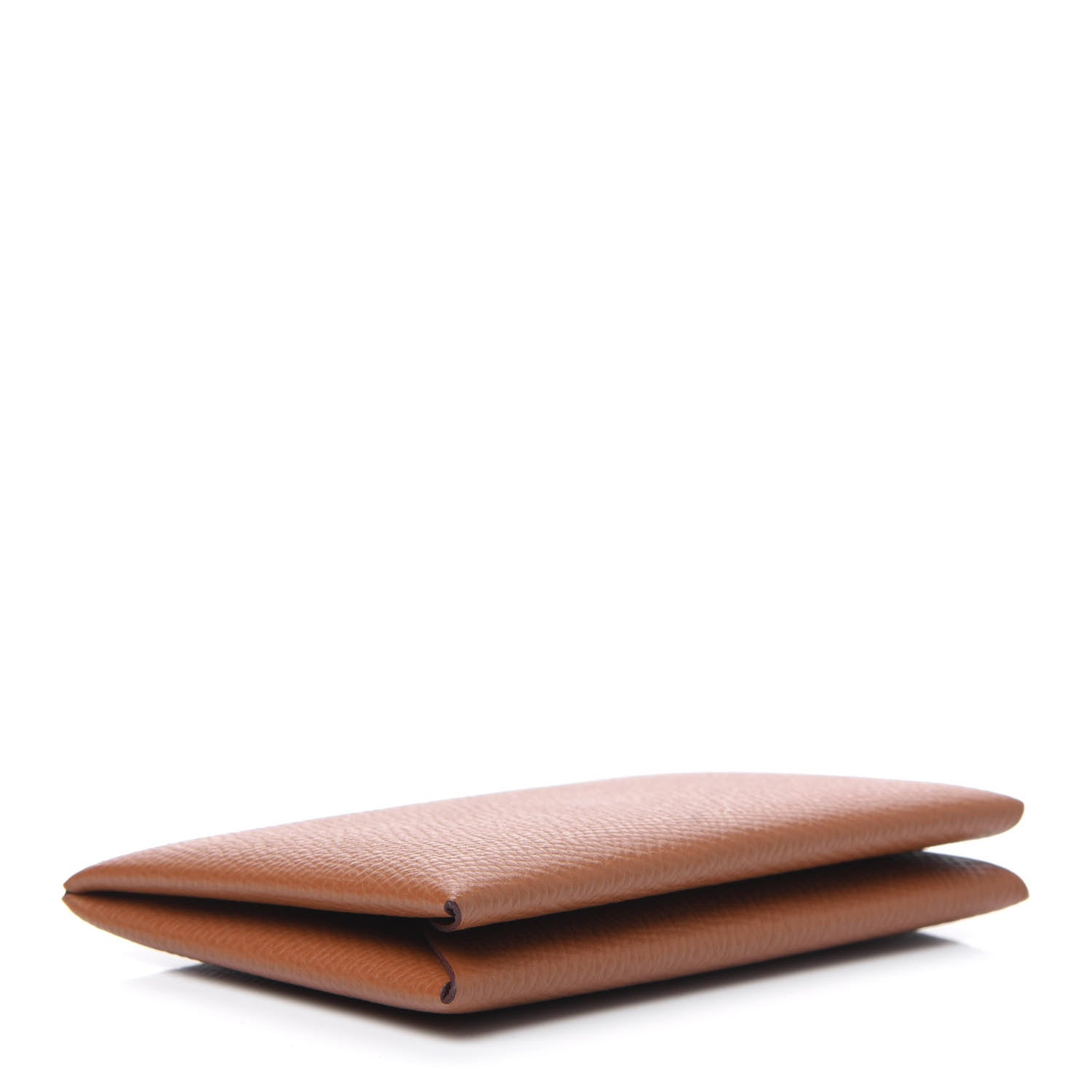 Hermes Epsom Calvi Card Case Gold 4 of 7