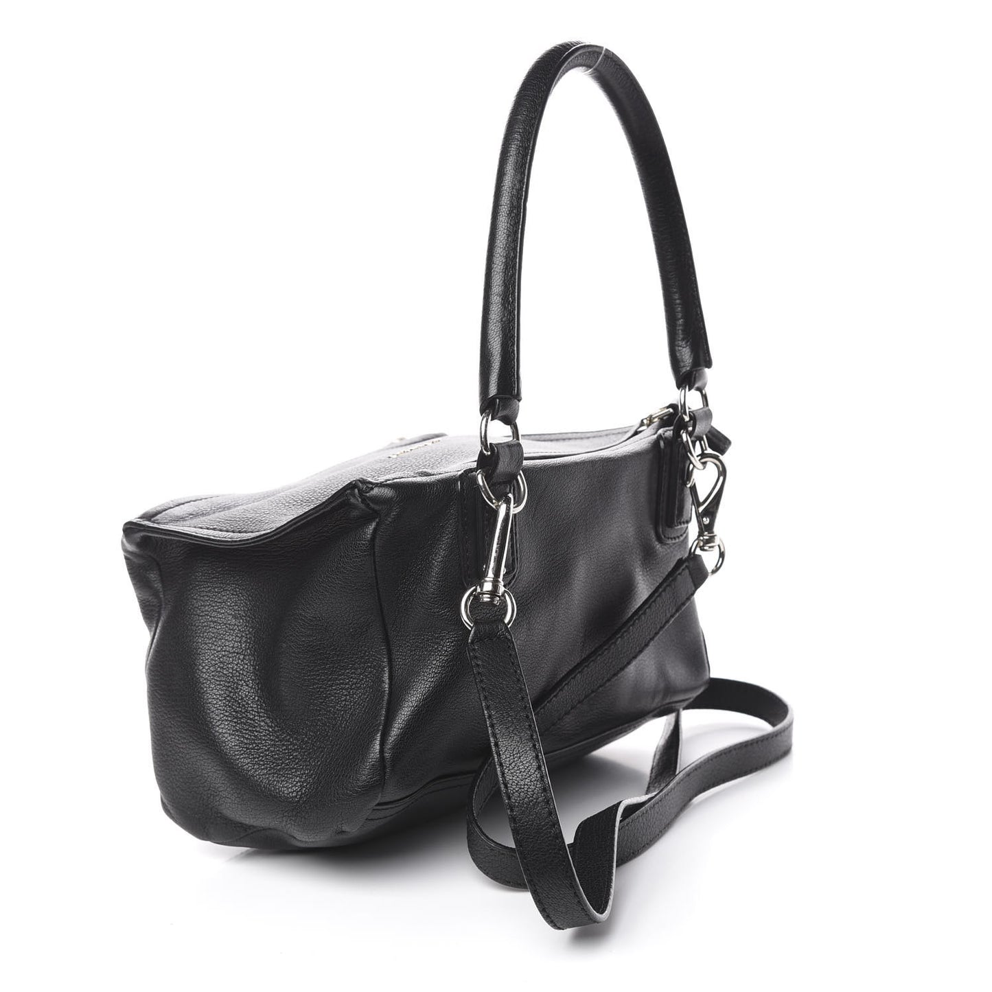 Sugar Goatskin Small Pandora Black