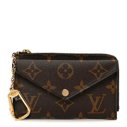 Louis Vuitton Monogram Recto Verso Card Holder Black 1 of 9