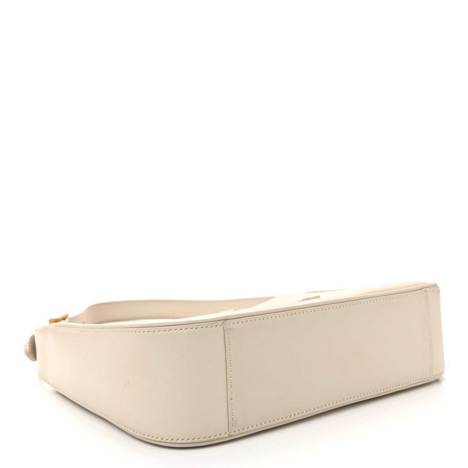 Saint Laurent Smooth Calfskin Le 5 A 7 Hobo Blanc Vintage 4 of 13