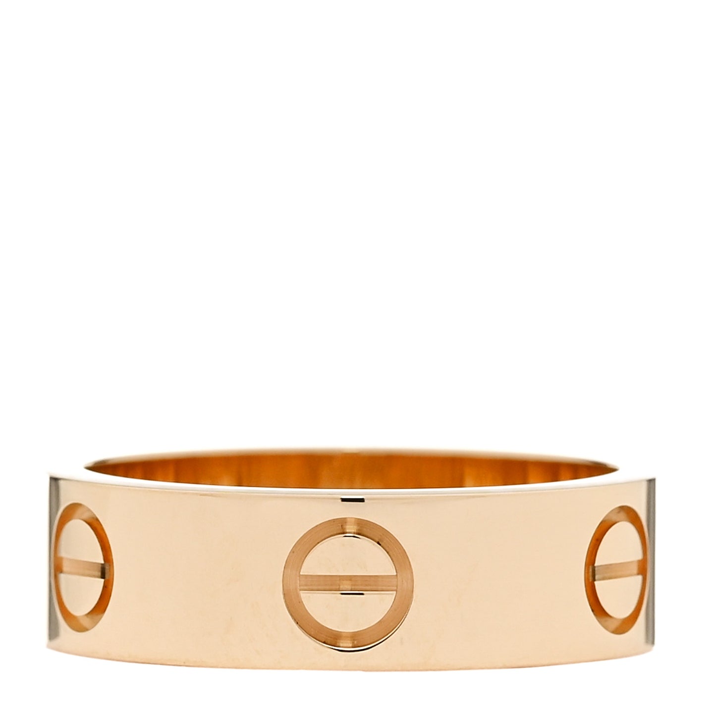 18K Yellow Gold 5.5mm LOVE Ring 52 6
