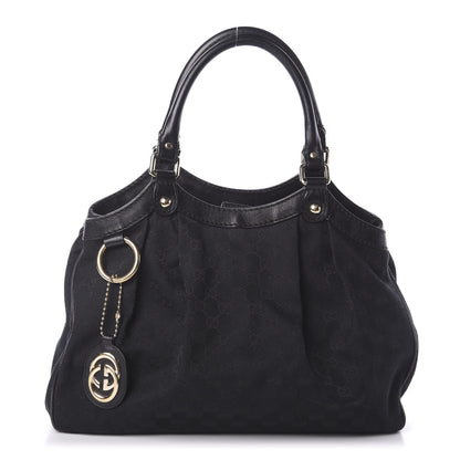 Gucci Monogram Medium Sukey Black 1 of 9