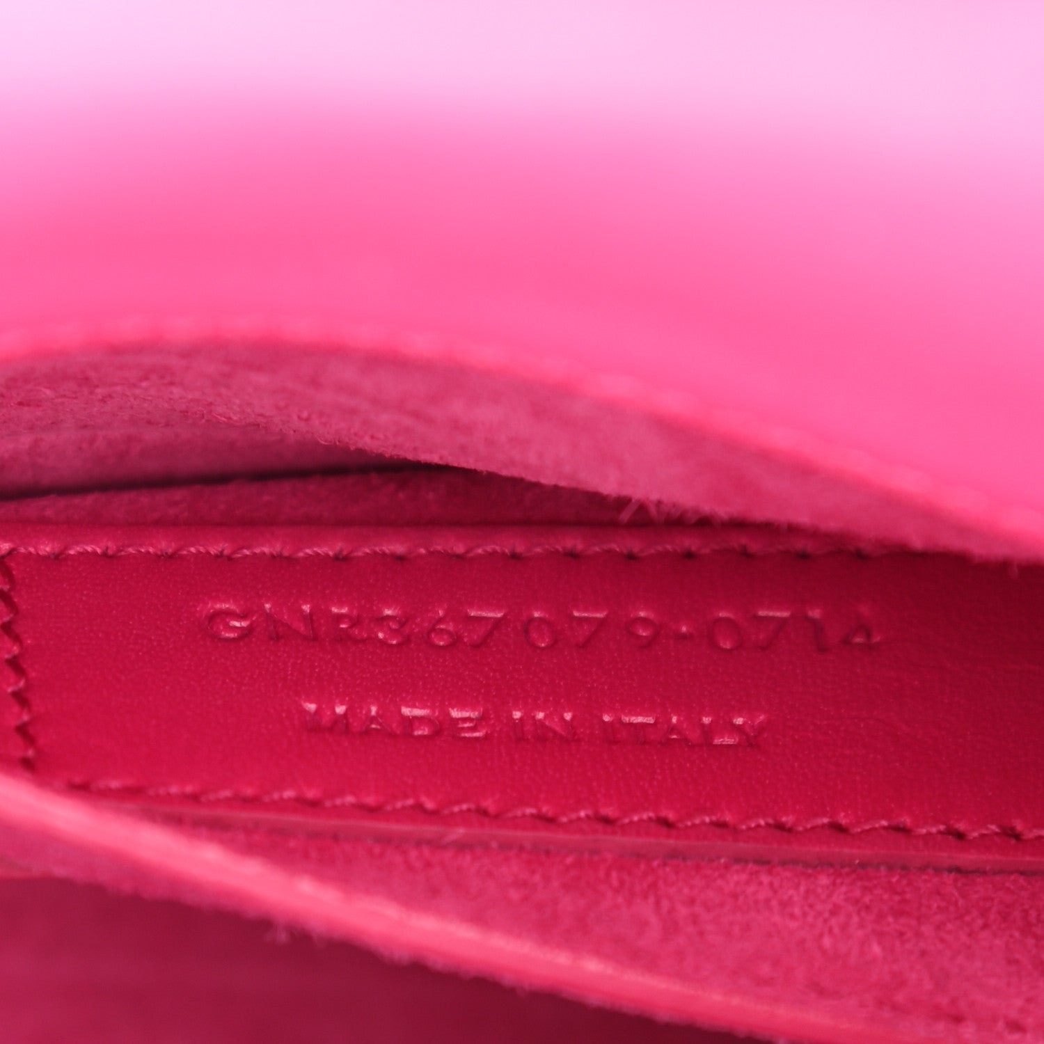 Saint Laurent Smooth Calfskin Small Classic Monogram Universite Bag Fuchsia 8 of 12