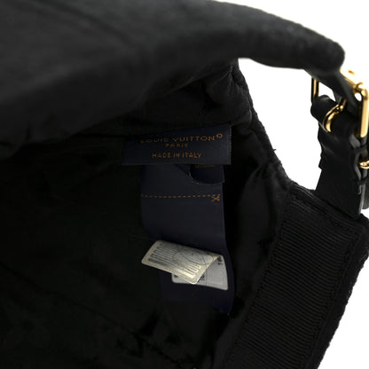 Louis Vuitton Wool Silk Monogram Endless Cap L Black 8 of 9