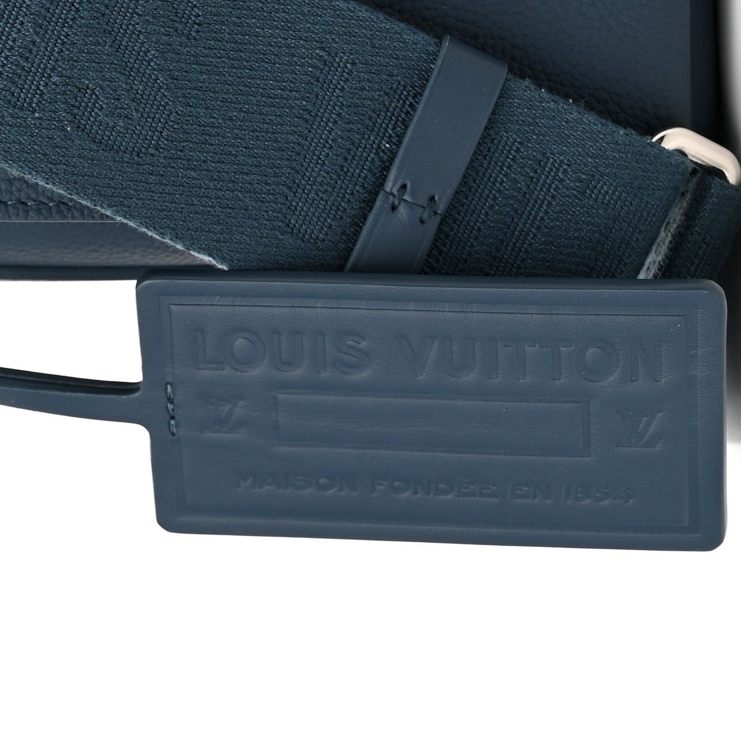 Calfskin Aerogram Takeoff Messenger Blue