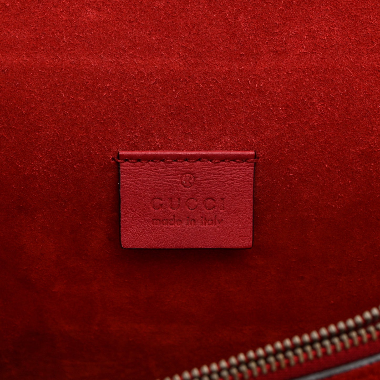 GG Supreme Monogram Small Dionysus Shoulder Bag Red