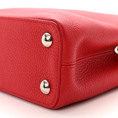 Louis Vuitton Taurillon Capucines BB Rubis 11 of 11