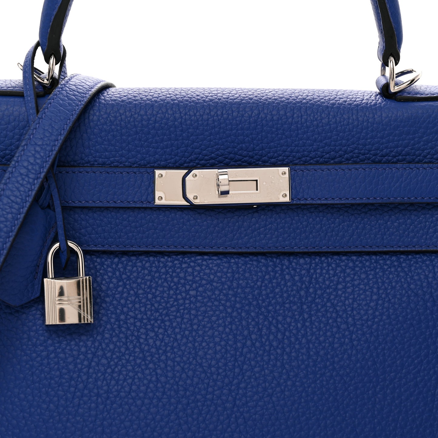 Taurillon Clemence Kelly Retourne 32 Bleu Electrique