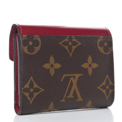 Louis Vuitton Monogram Zoe Wallet Fuchsia 3 of 8
