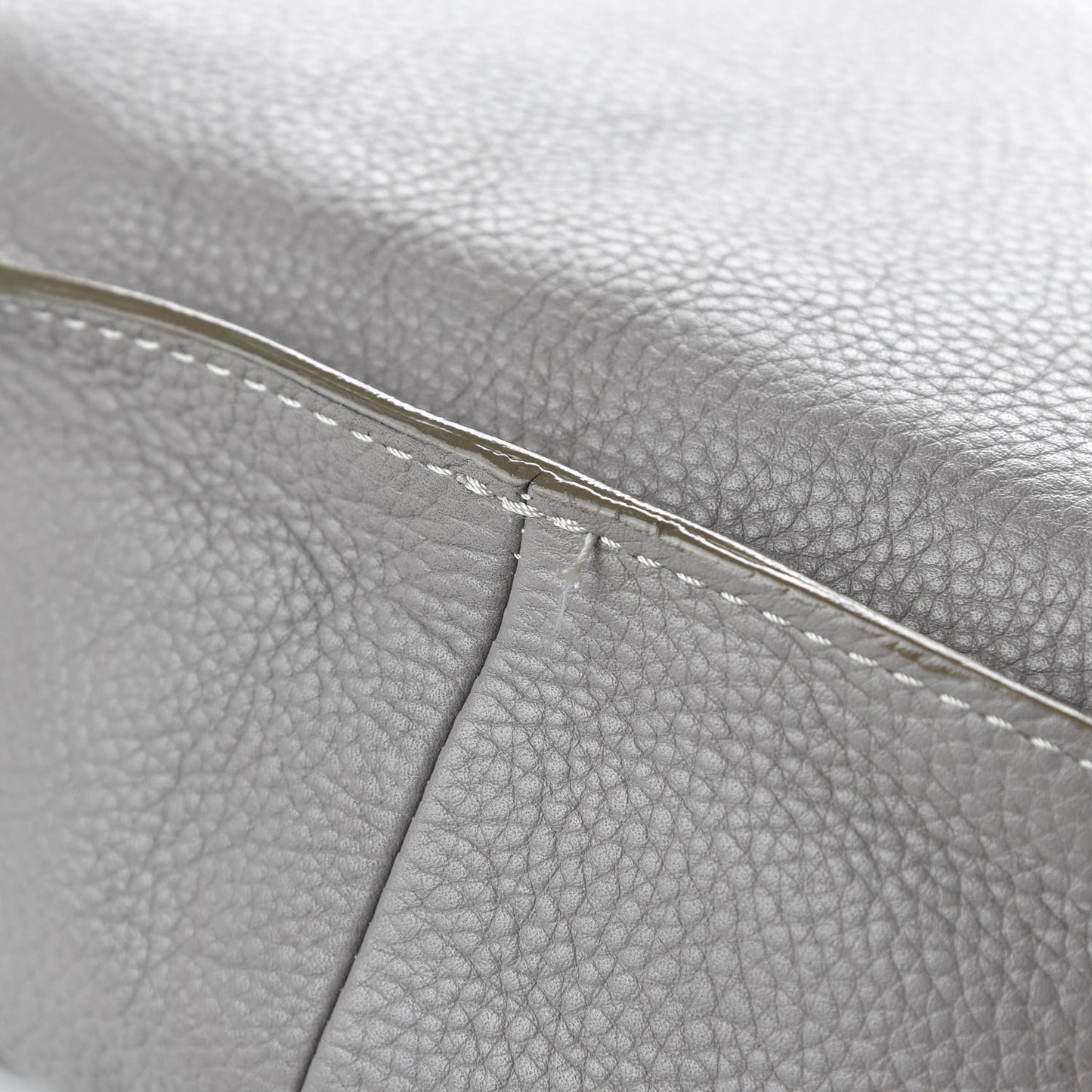 Calfskin Medium Marcie Satchel Cashmere Grey