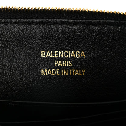 Balenciaga Natural Smooth Calfskin Rodeo Sling Pochette Black 6 of 10