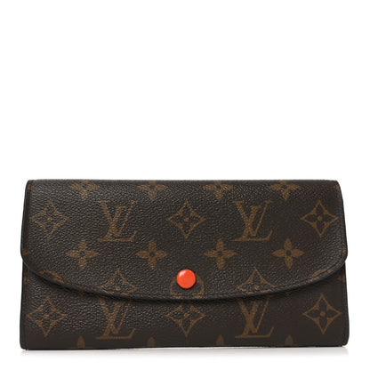 Louis Vuitton Monogram Emilie Wallet Poppy 1 of 6