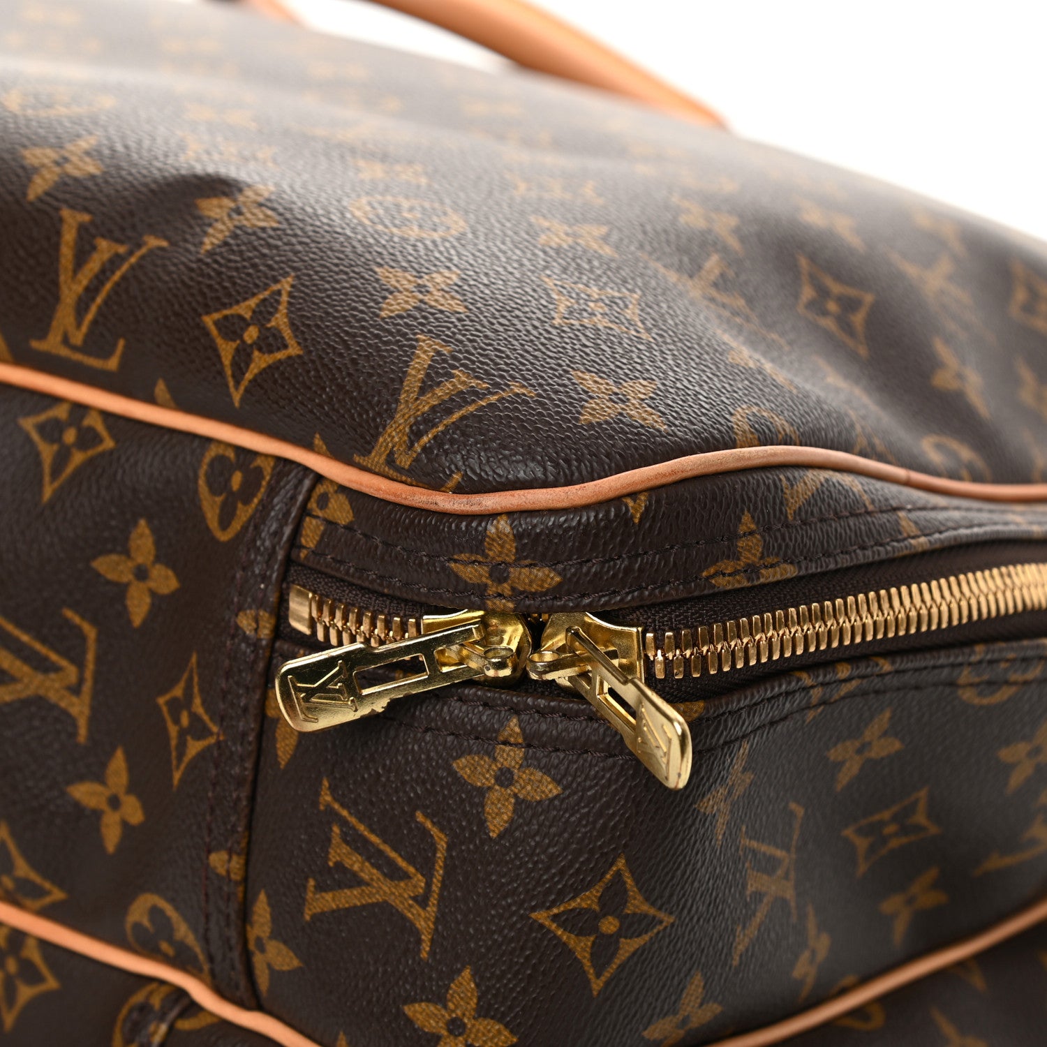 Louis Vuitton Monogram Alize 2 Compartment Luggage Travel Bag 12 of 19