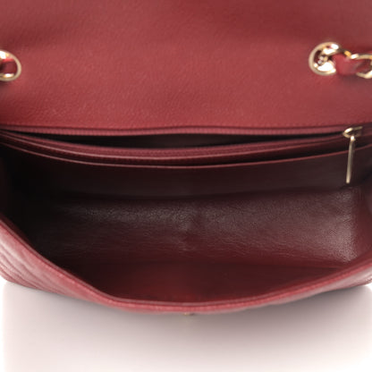 Chanel Caviar Quilted Jumbo Single Flap Red 4 of 4
