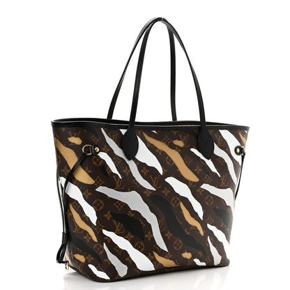 Louis Vuitton X LOL Monogram Neverfull MM Gold Silver 3 of 10