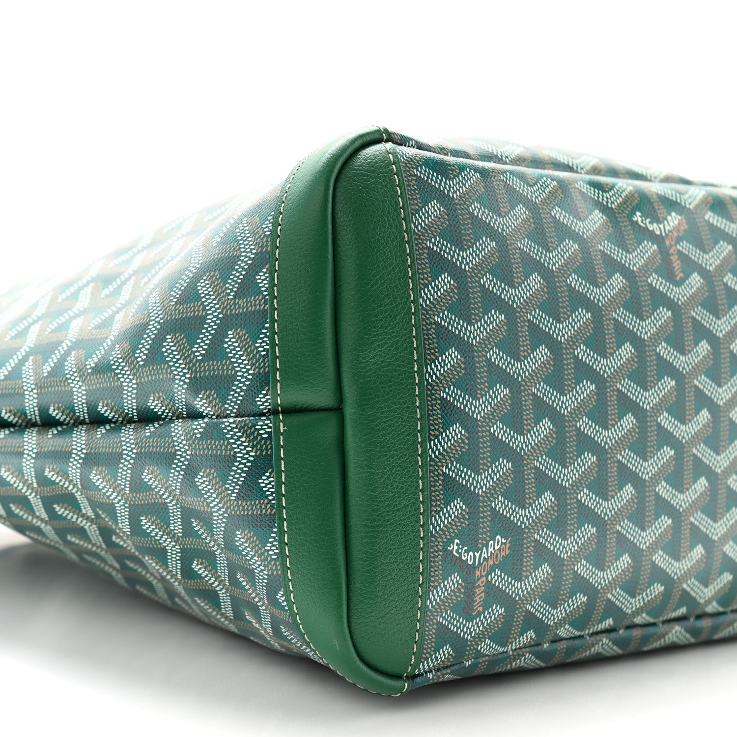 Goyard Goyardine Artois MM Green 9 of 10