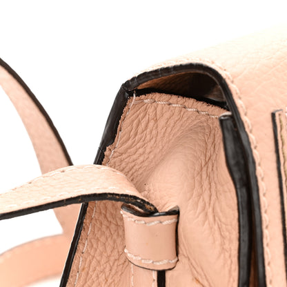 Chloe Grained Calfskin Small Marcie Saddle Bag Anemone Pink 21 of 22