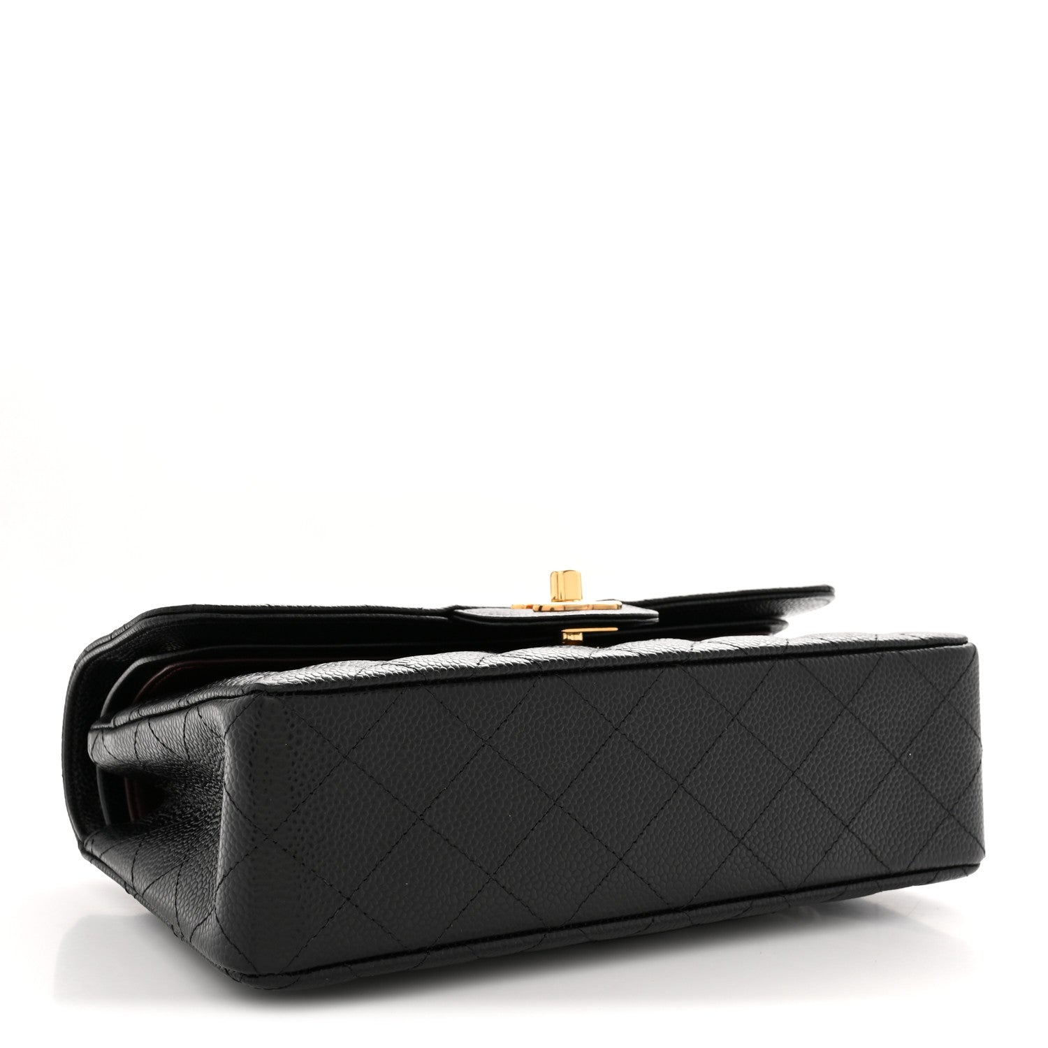 Chanel Caviar Quilted Small Double Flap Black 4 of 11