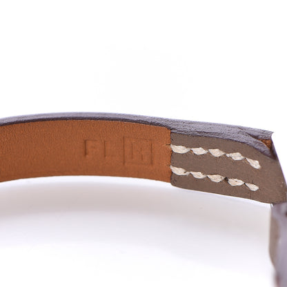 Hermes Swift Micro Rivale Bracelet S Etoupe 6 of 7