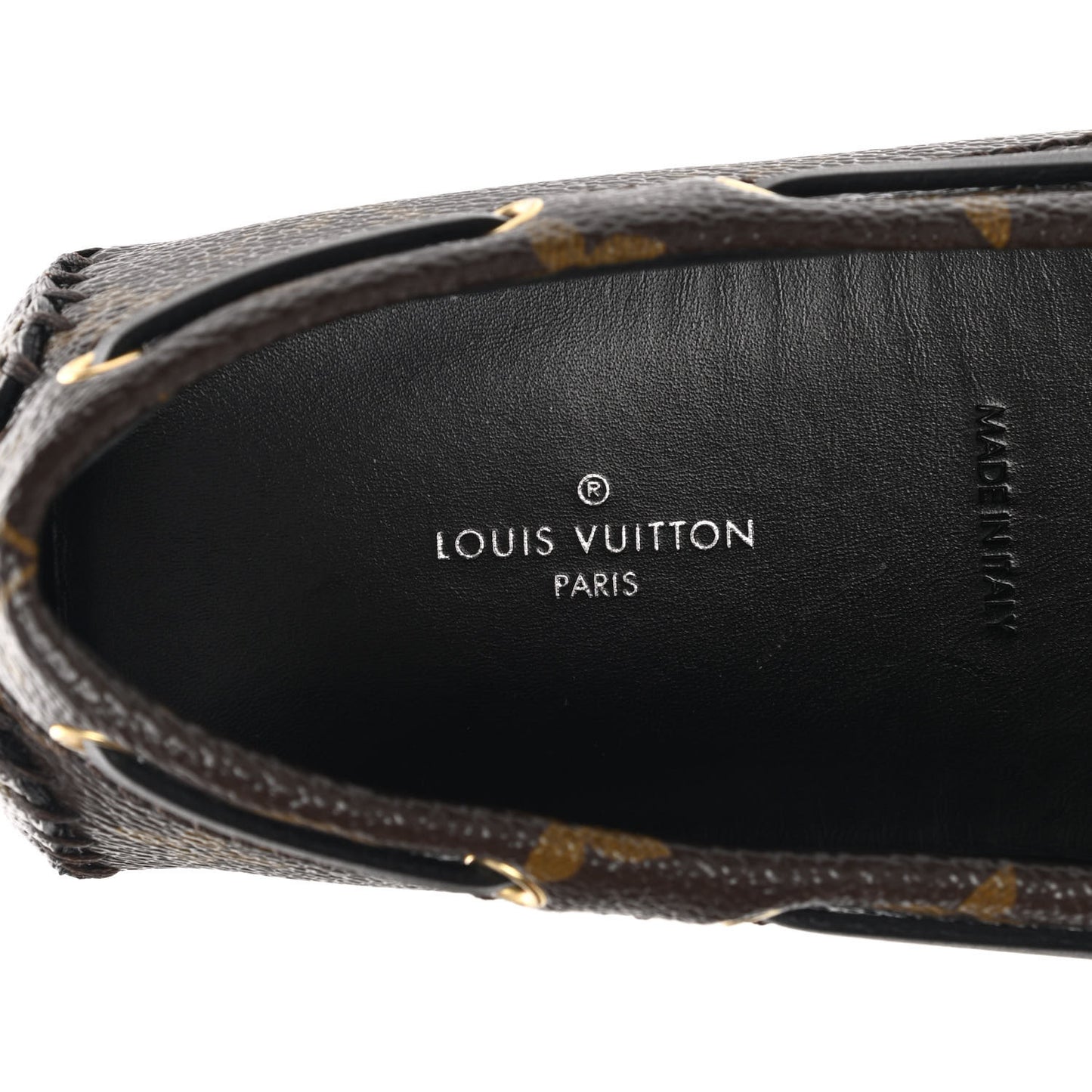 Patent Monogram Gloria Loafers 38
