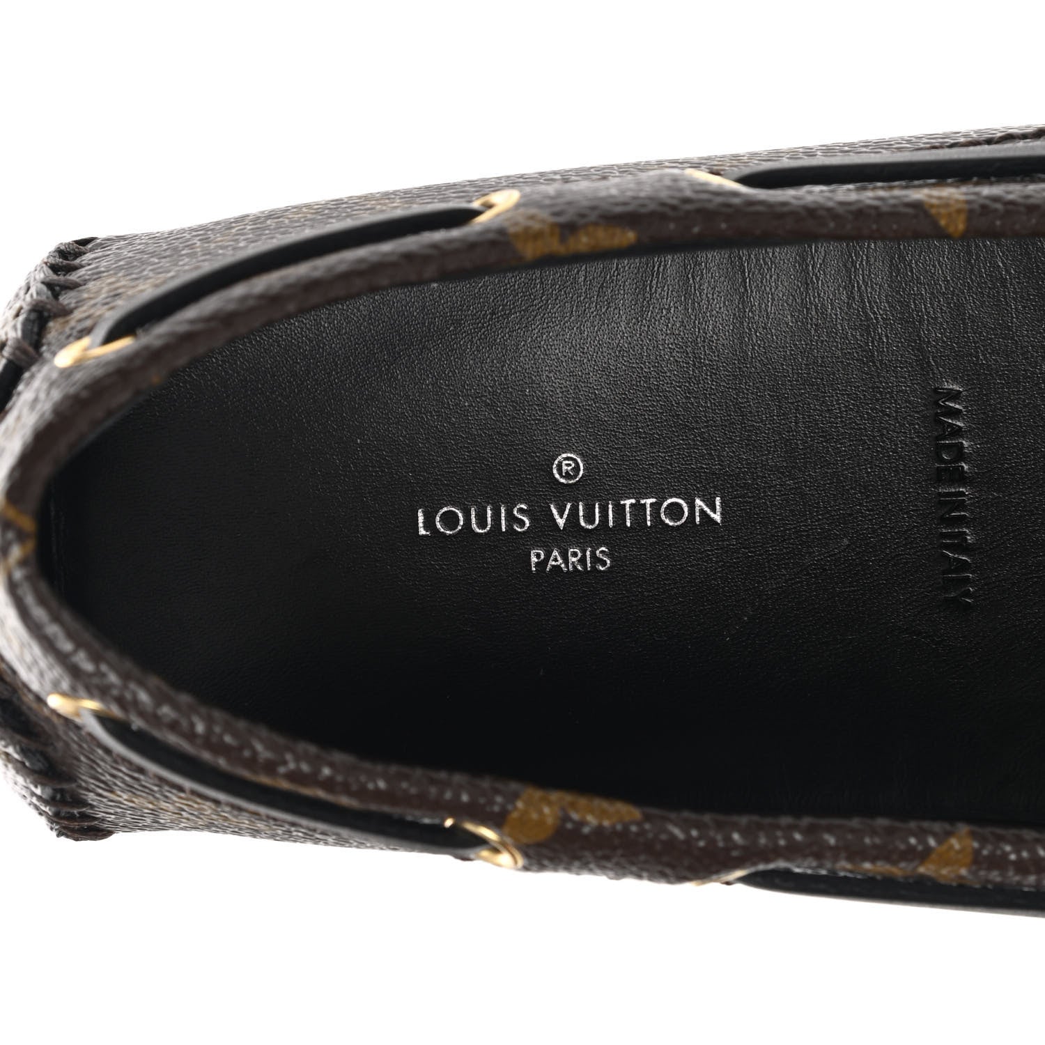 Louis Vuitton Patent Monogram Gloria Loafers 38 7 of 10