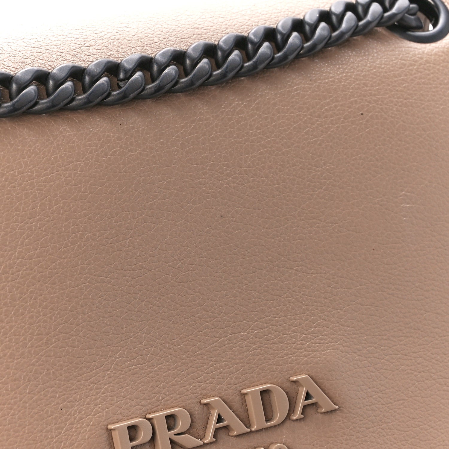 Prada Glace Calfskin Studded Crossbody Cammeo 12 of 14