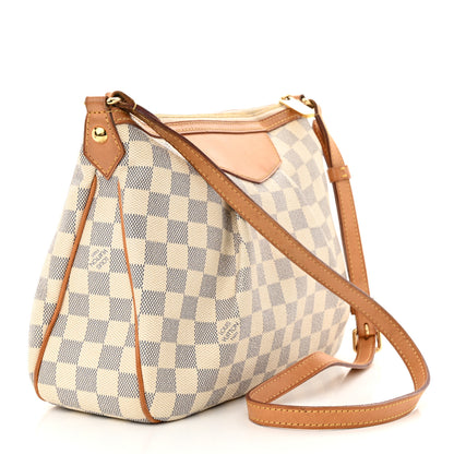Louis Vuitton Damier Azur Siracusa PM 3 of 15