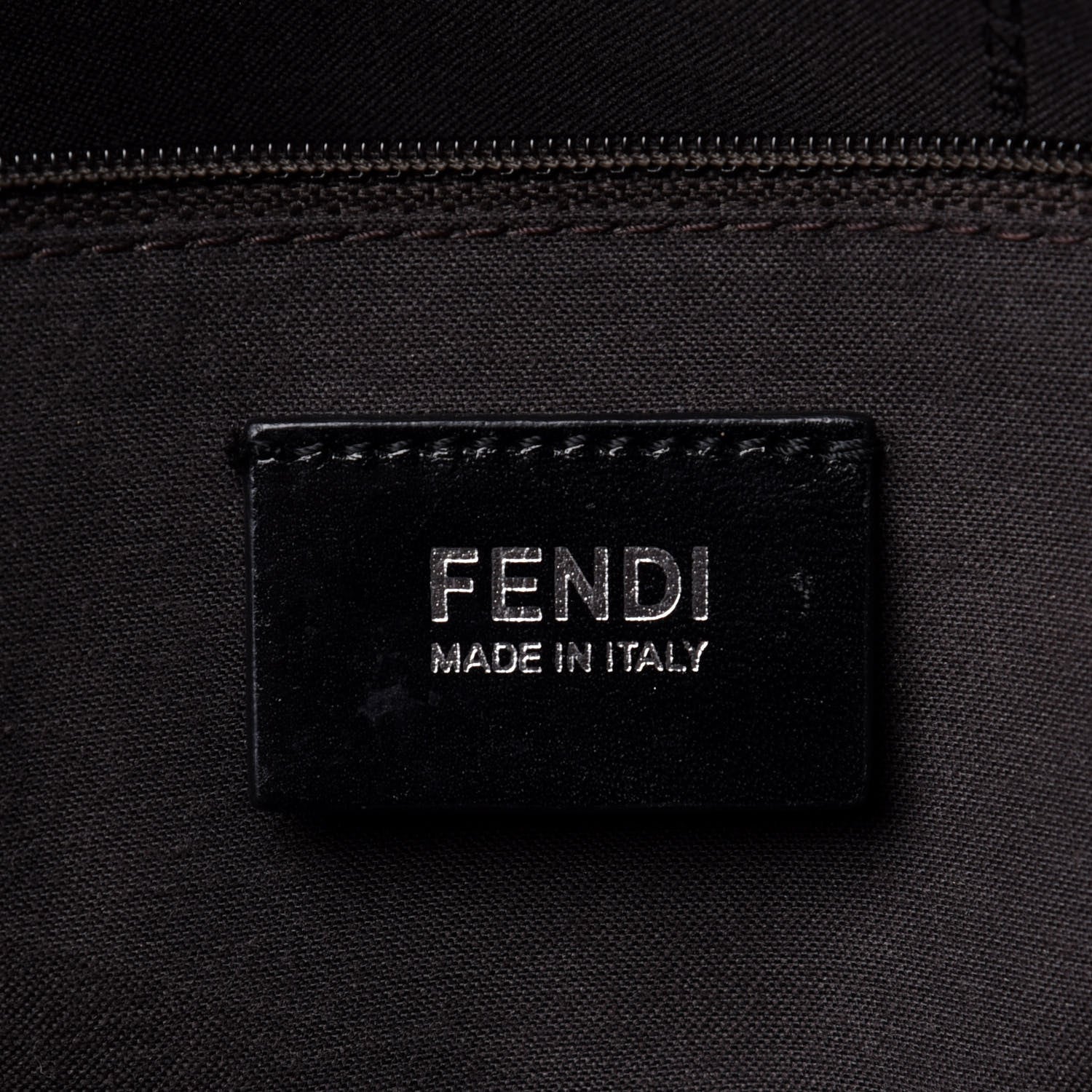 Fendi Zucca Spalmati Messenger Black 5 of 9