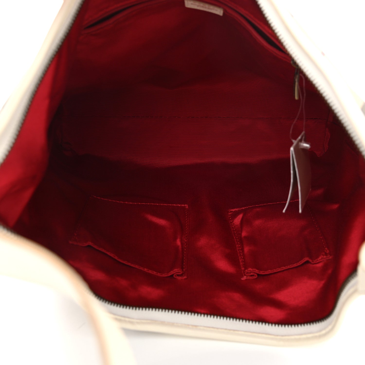 Burberry House Check Hobo White 4 of 12