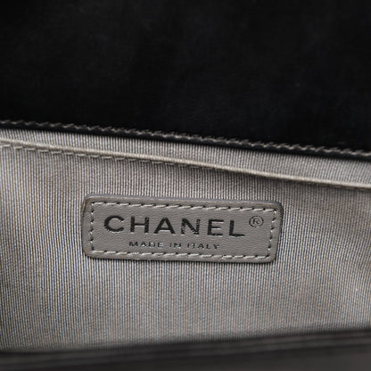 Chanel Lambskin Quilted Small Boy Flap Black 9 of 10