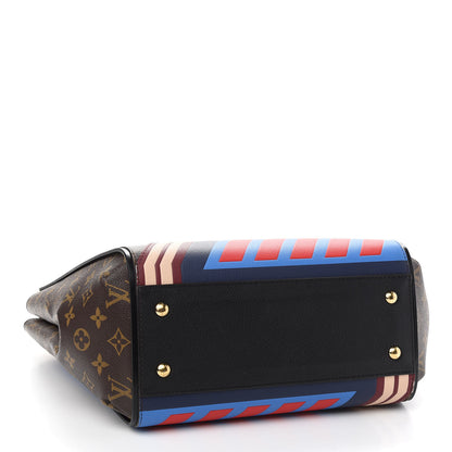 Louis Vuitton Calfskin Monogram Kimono Tote MM 3 of 10