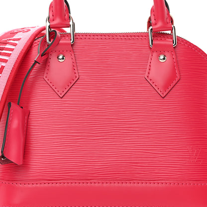 Louis Vuitton Epi Jacquard Alma BB Rose Pondicherry 8 of 13