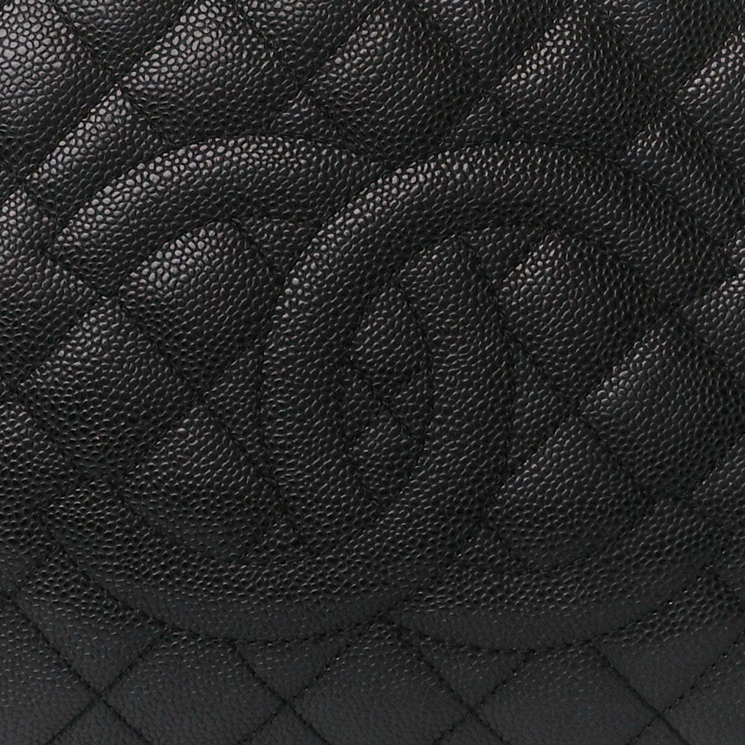 Chanel Caviar Quilted Grand Shopping Tote GST Black 9 of 11