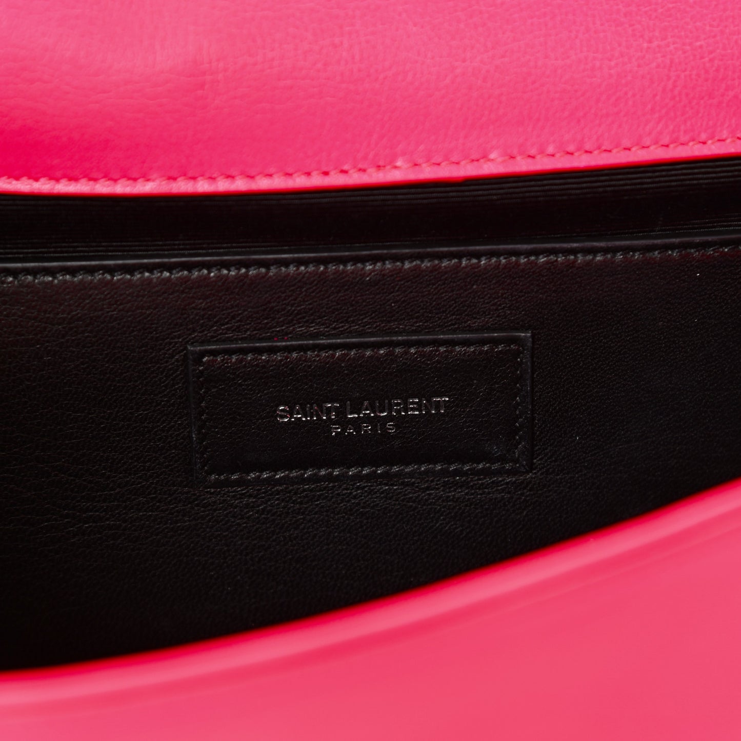 Calfskin Classic Monogram Cassandre Clutch Lipstick Fuchsia