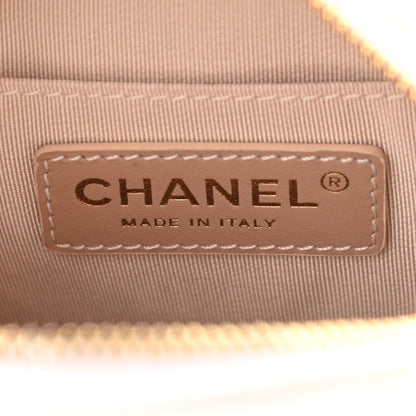 Chanel Lambskin Quilted Small Perfect Meeting Hobo White 6 of 11