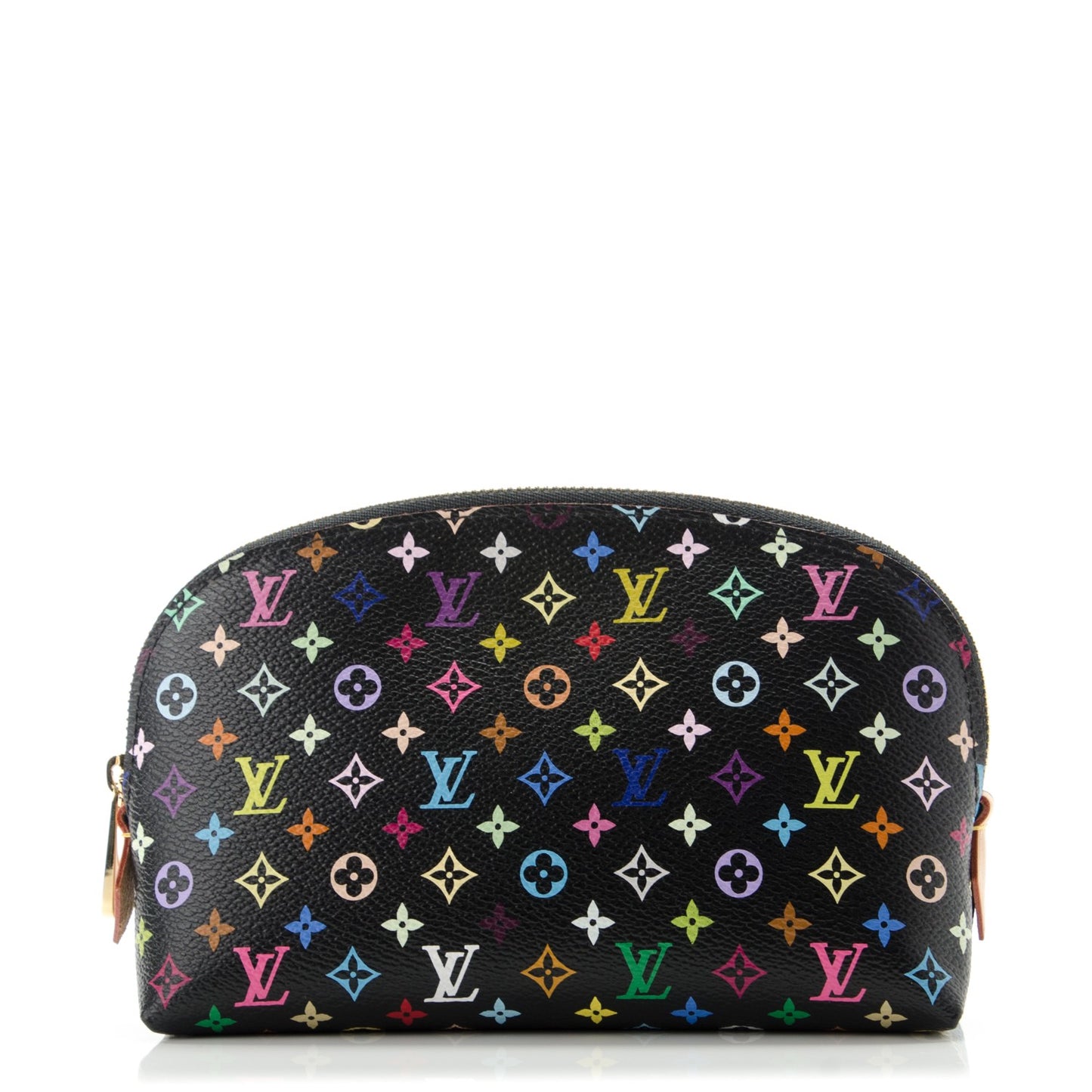 Monogram Multicolor Cosmetic Pouch Black Grenade