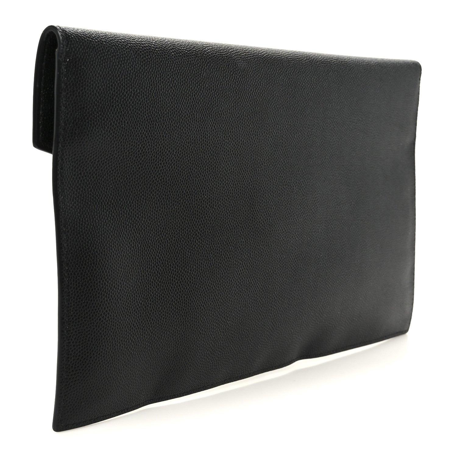 Saint Laurent Grain De Poudre Uptown Pouch Black 3 of 8