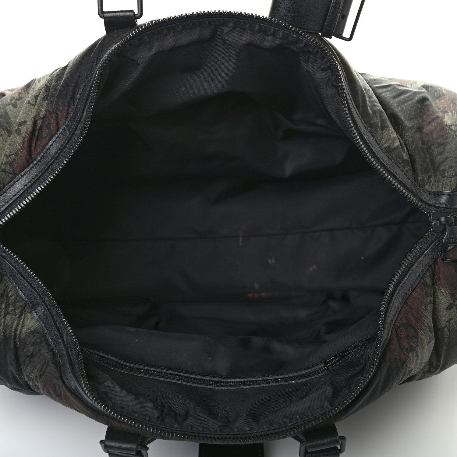 Louis Vuitton Nylon Monogram Camouflage Keepall Bandouliere 50 Kaki 4 of 6
