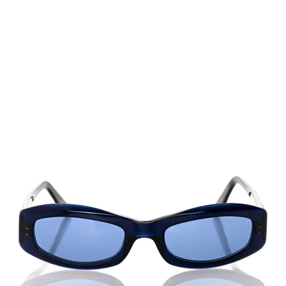 Chanel Acetate Quilted CC Sunglasses 5014 Blue 2 of 8