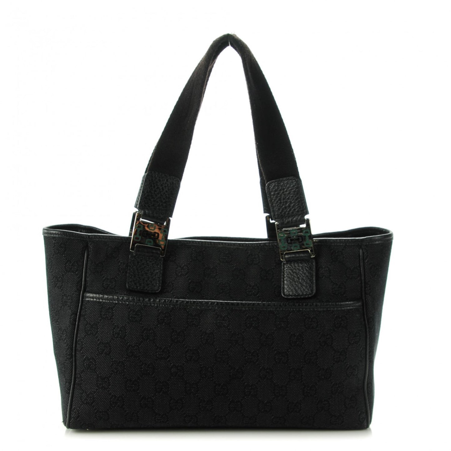 GG Monogram Pop Tote Black