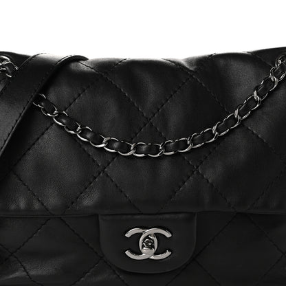 Chanel Calfskin Country Chic Cross Body Flap Black 8 of 10