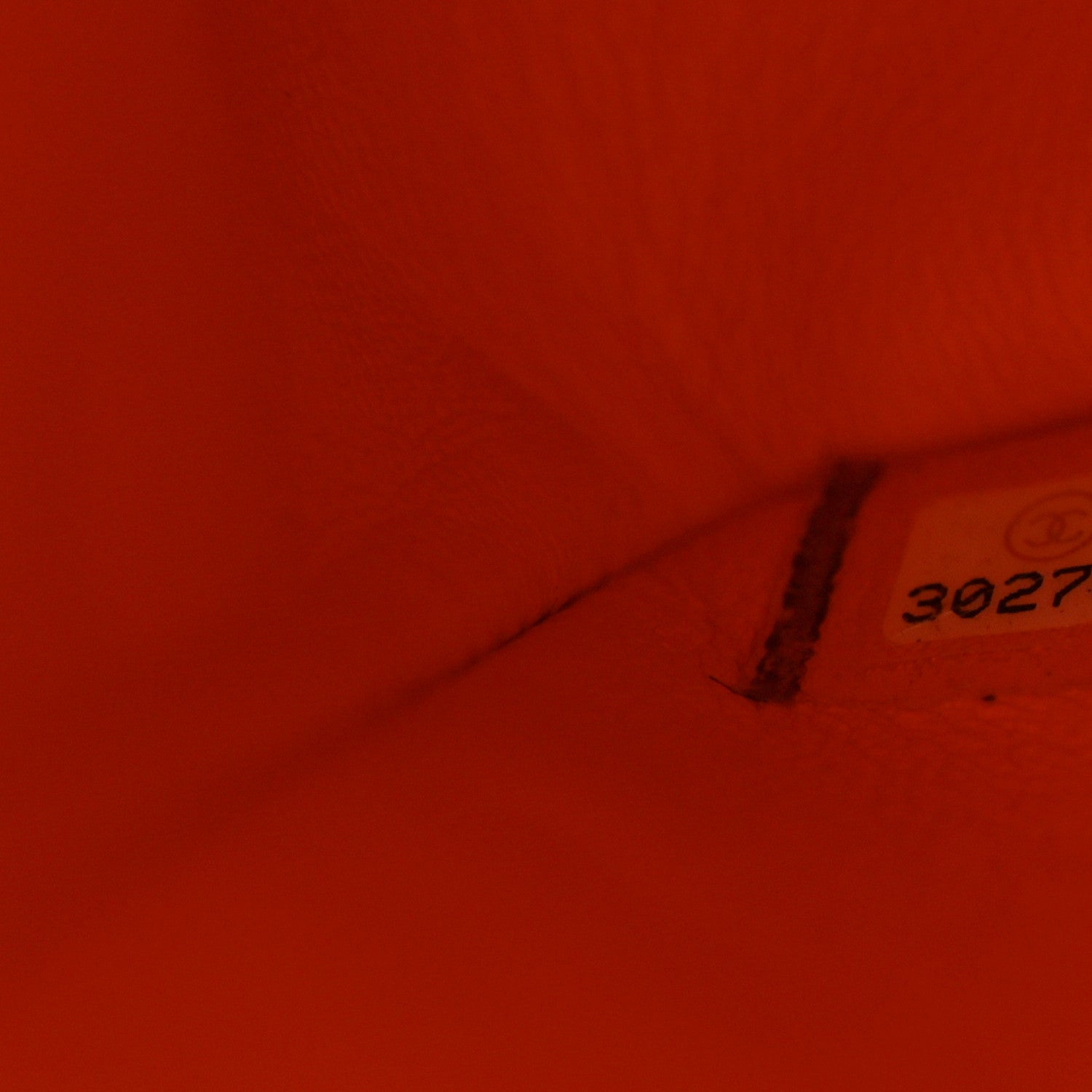 Chanel Lambskin Quilted Medium Double Flap Orange 6 of 9