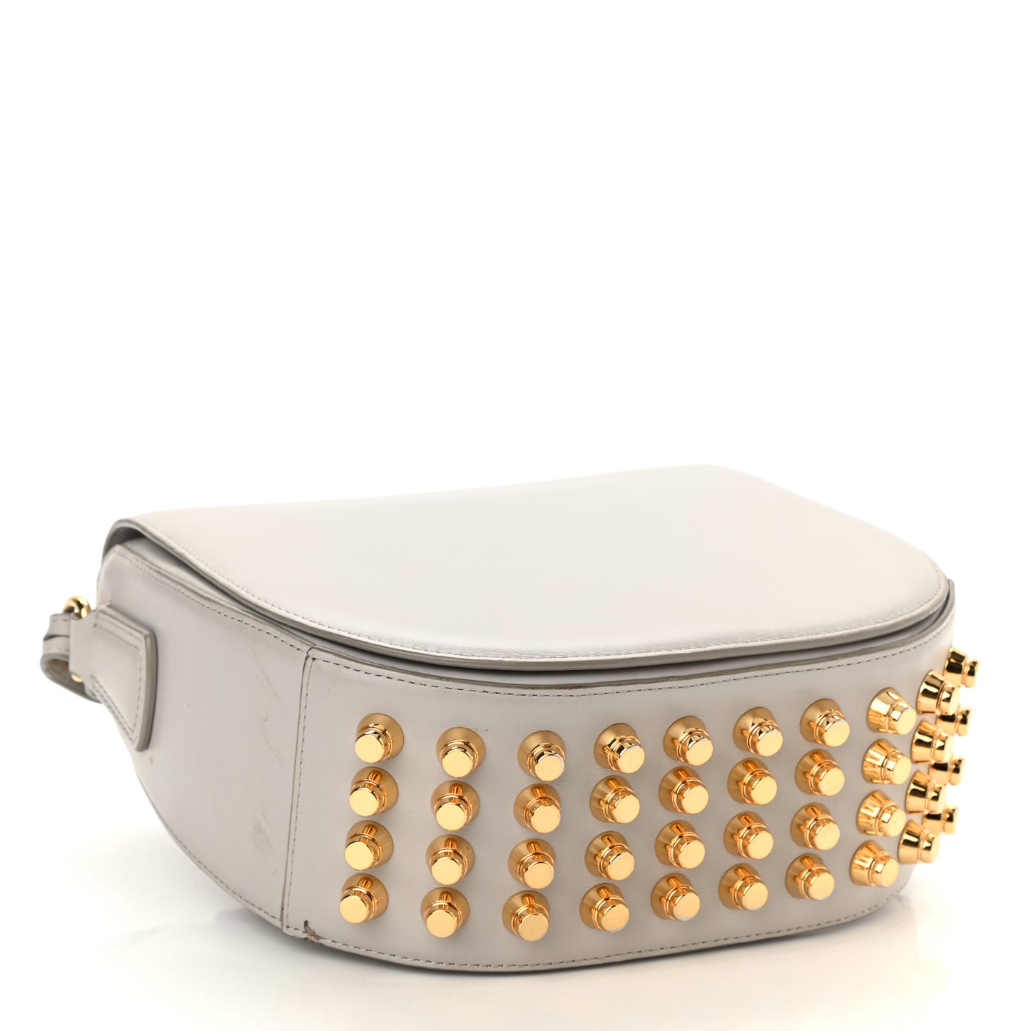 Calfskin Small Lia Sling Sweatshirt Pale Gold Hardware