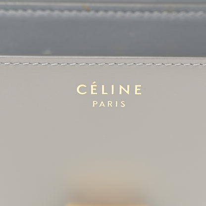 Celine Box Calfskin Medium Classic Box Flap Bag Light Charcoal 6 of 12