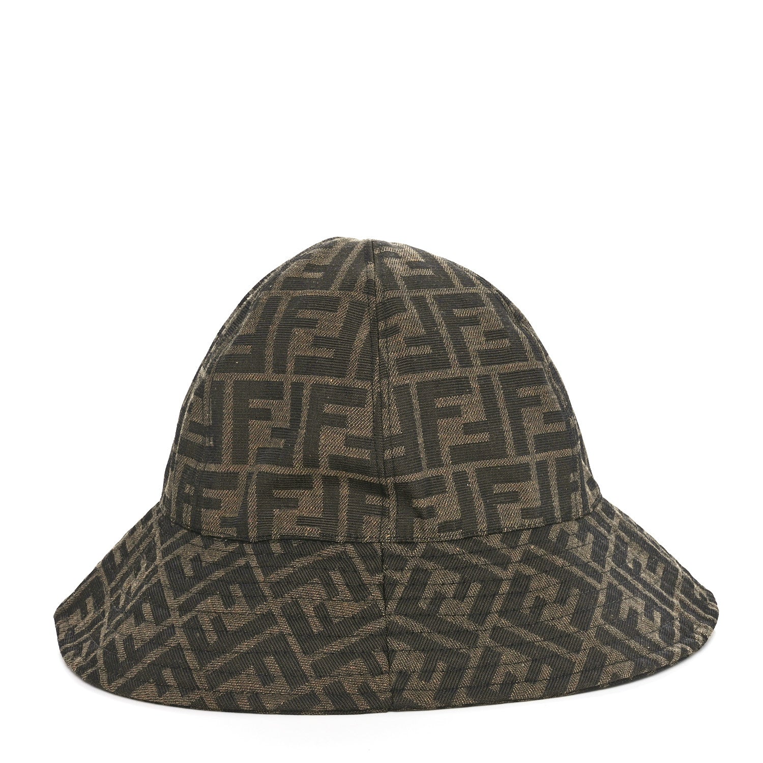 Fendi Technical Fabric FF Bucket Hat S Tobacco 4 of 8