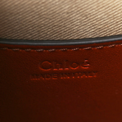 Chloe Calfskin Small Tess Bag Sepia Brown 6 of 9